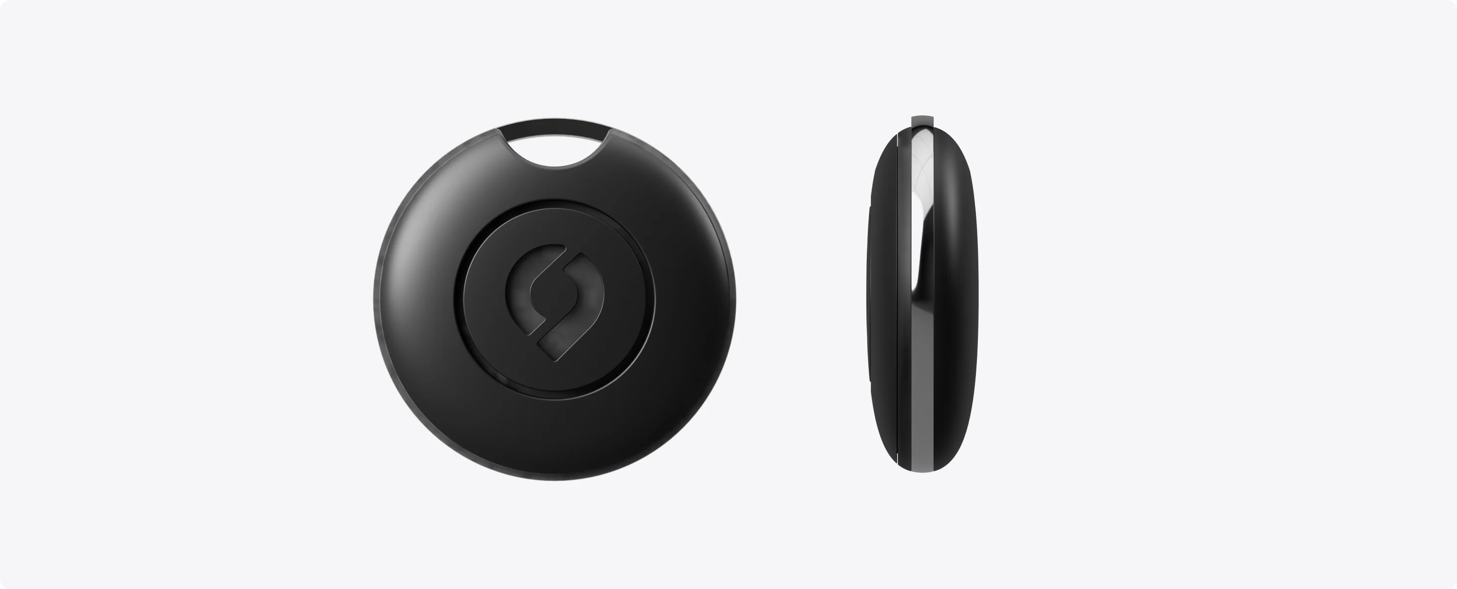 SafeNow Button von vorne und von der Seite