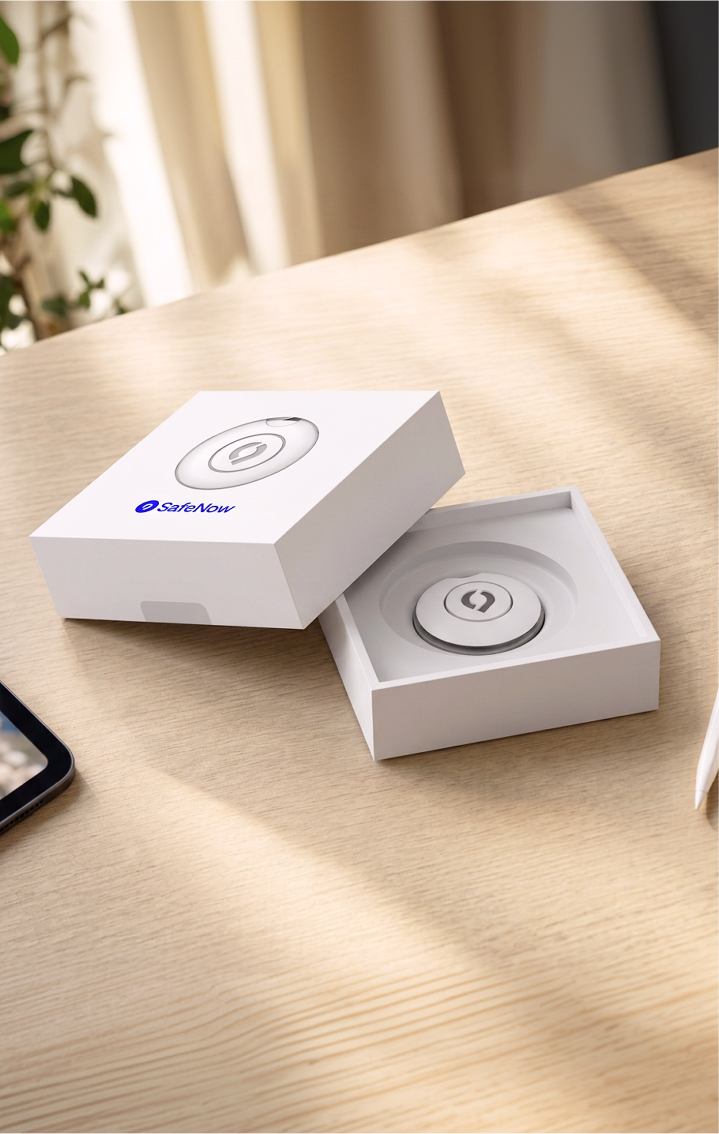 SafeNow Button Verpackung